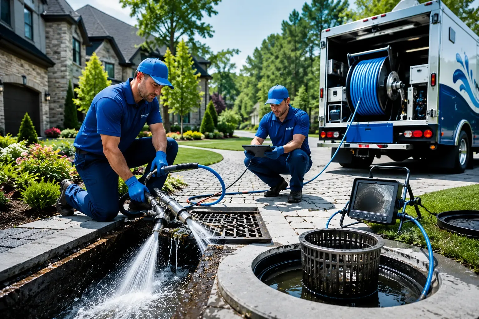 Local outdoor drain cleaning professionals in Sharptown, MD